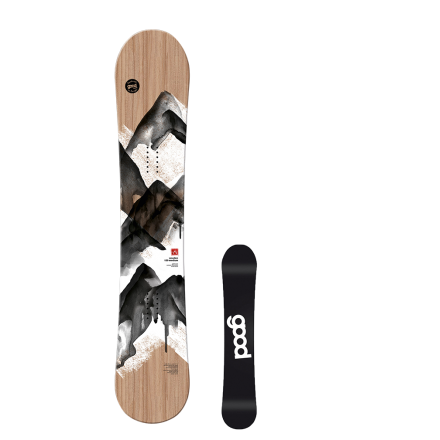 СНОУБОРД GOODBOARDS WOODEN 20/21